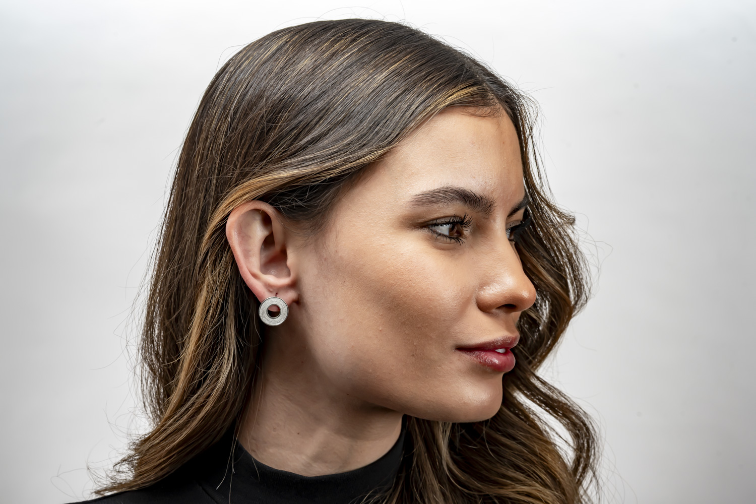 Aretes dona de plata - Imagen 2