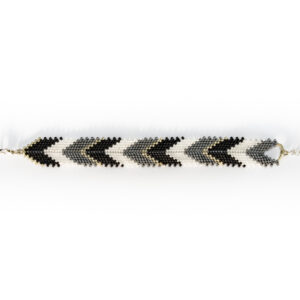 Zigzag Miyuki Delica Bead Bracelet