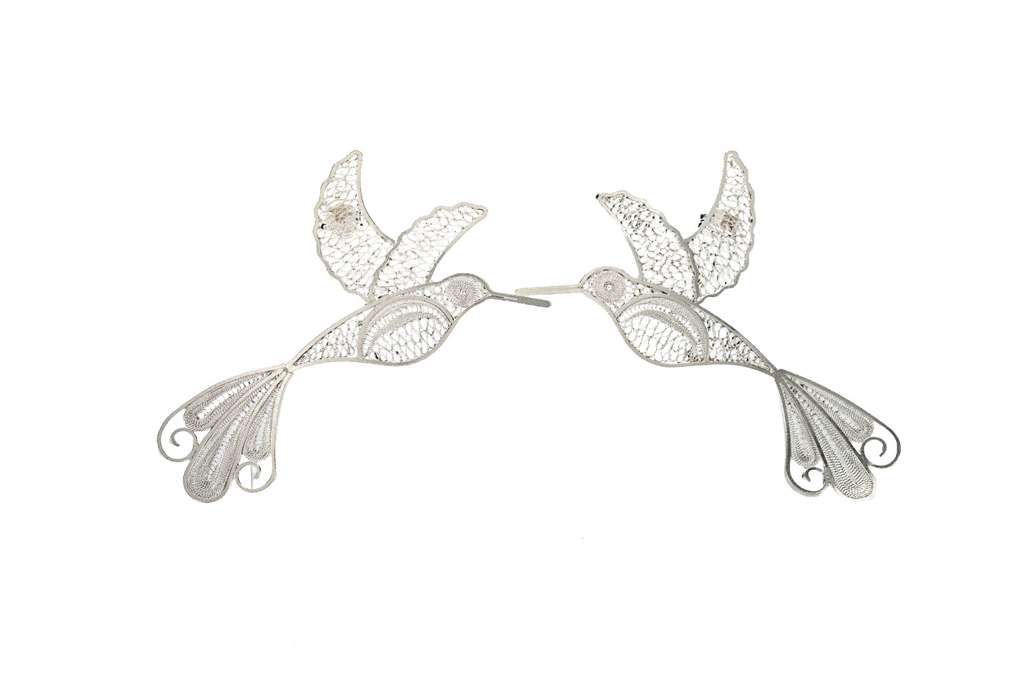 Sterling Silver Hummingbird Earrings
