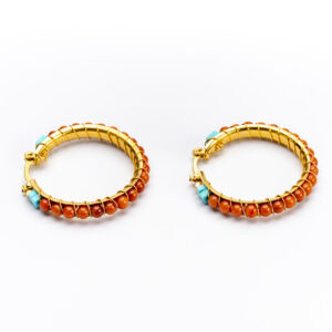 Aretes coralina medianos