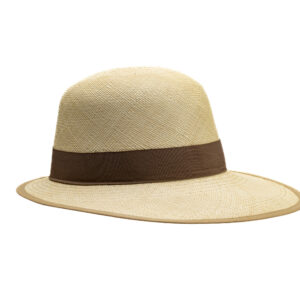 Sombrero tipo visera en paja toquilla